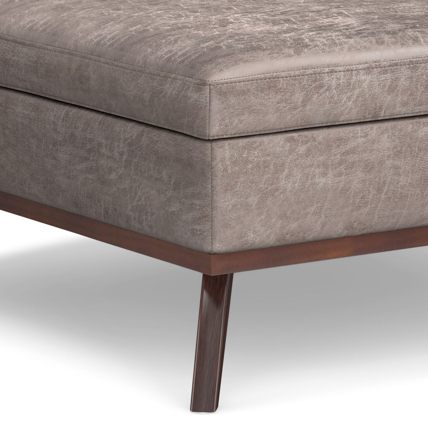 Owen - XL Square Coffee Table Storage Ottoman