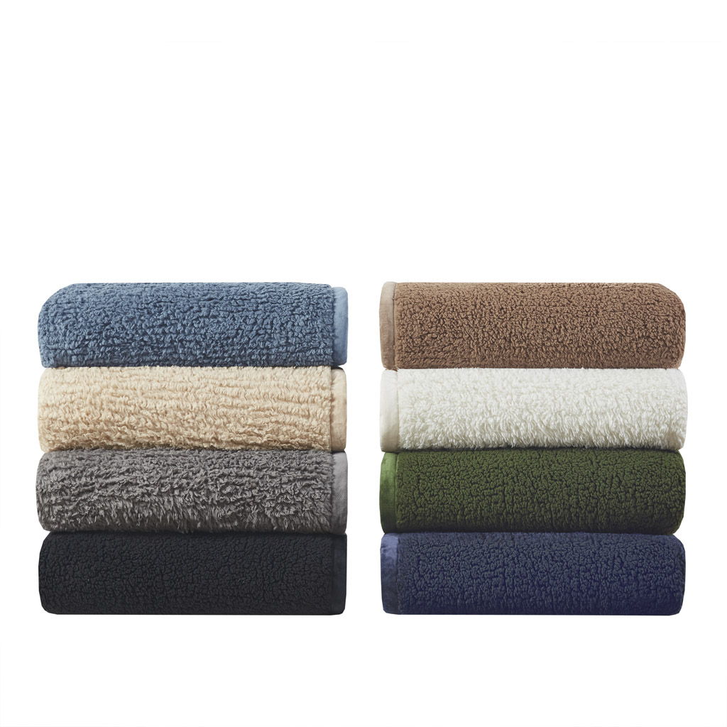 Burlington - King Berber Blanket - Brown