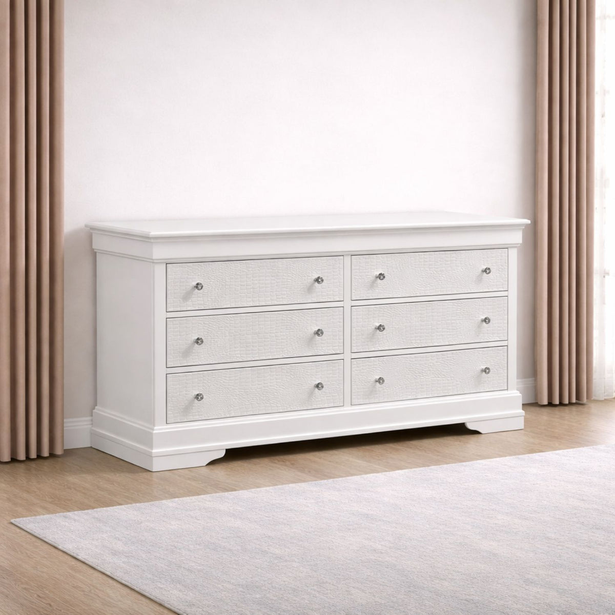 Blaze - Modern 6 Drawer Dresser