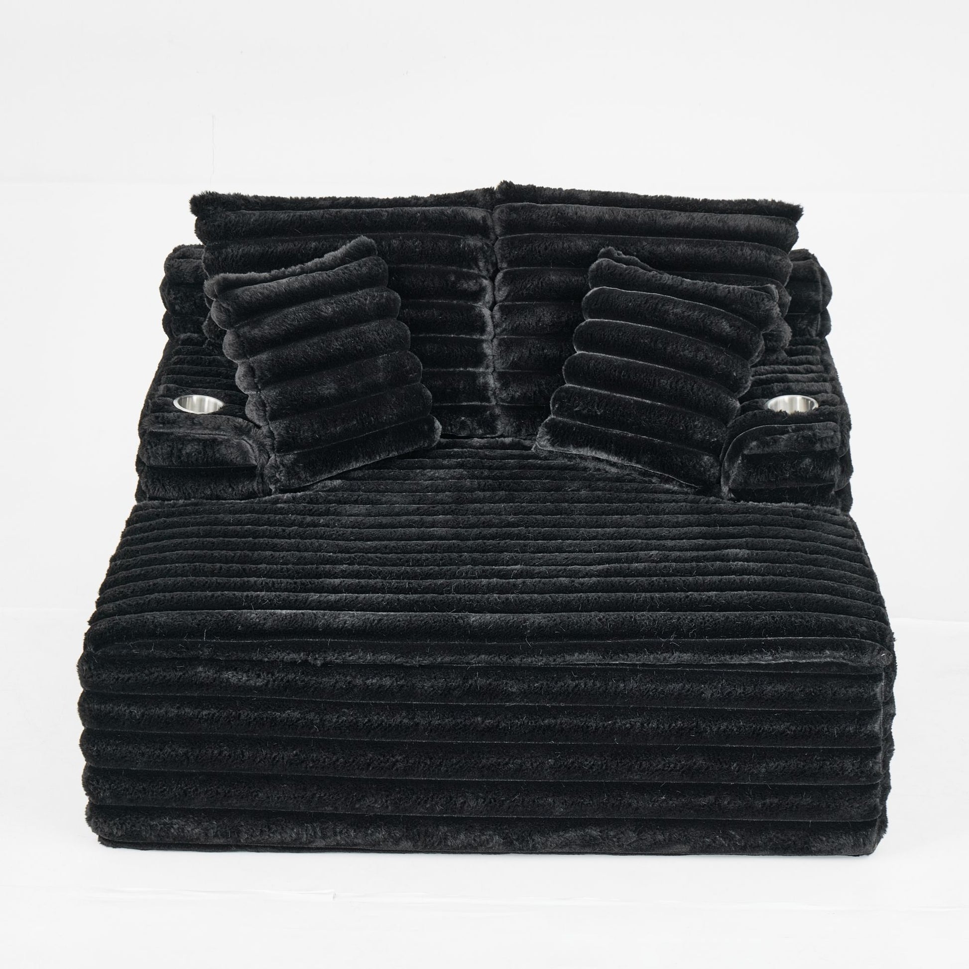 Oversized Chaise Lounge Chair Indoor With Pillows For Living Room