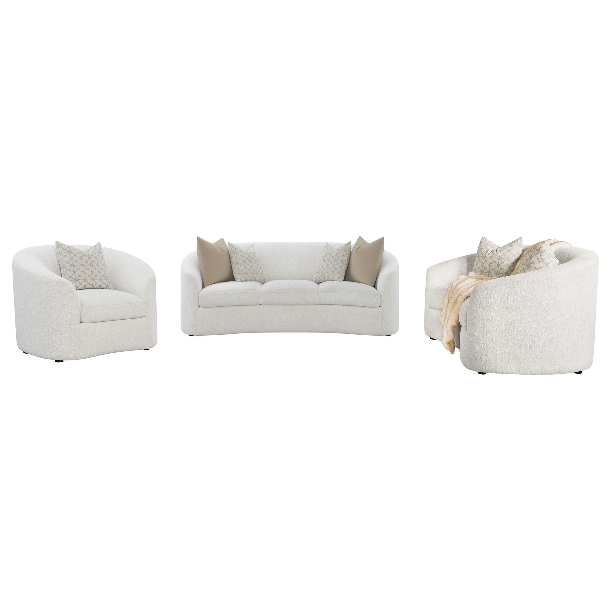 Rory - Sloped Arms Living Room Set