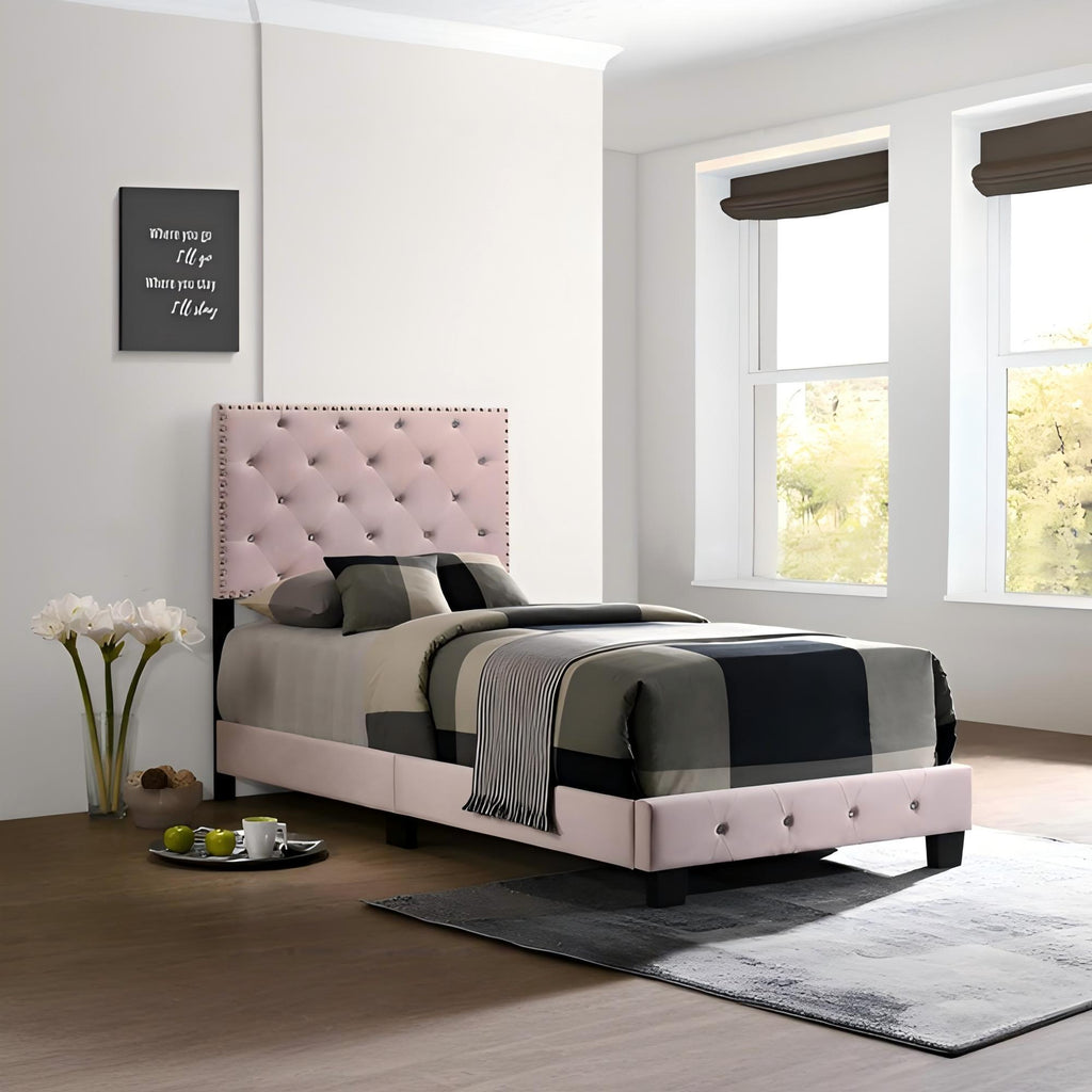 Luxurious Upholstered Bed