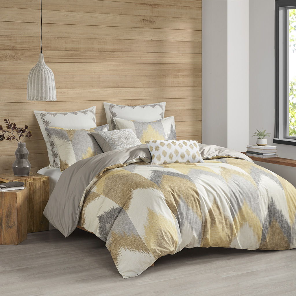 Alpine - 3 Piece Duvet Cover Mini Set - Yellow