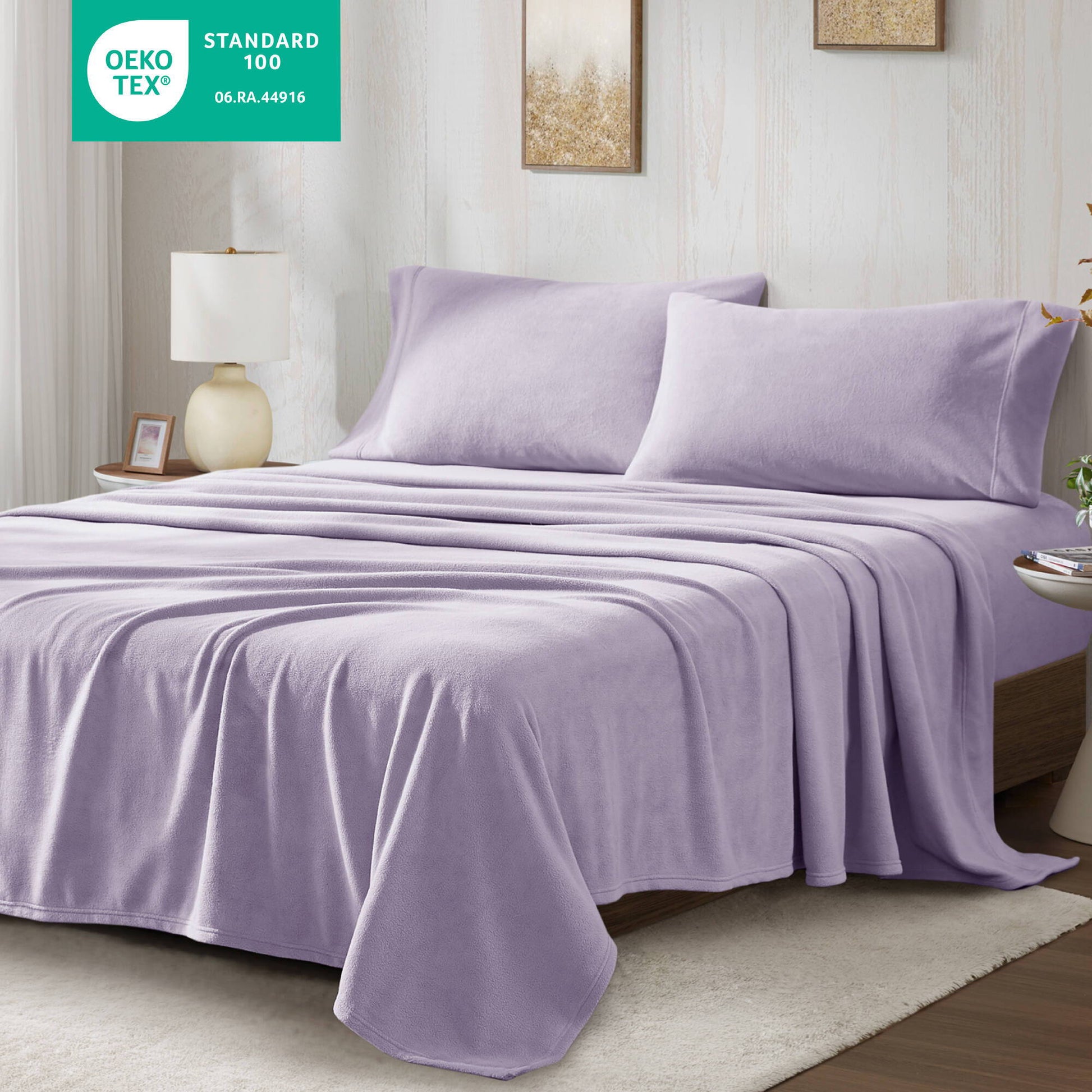 Micro Fleece - Sheet Set - Lavender