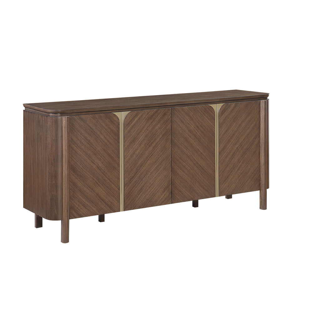 Ouida - Server - Brown / Gold