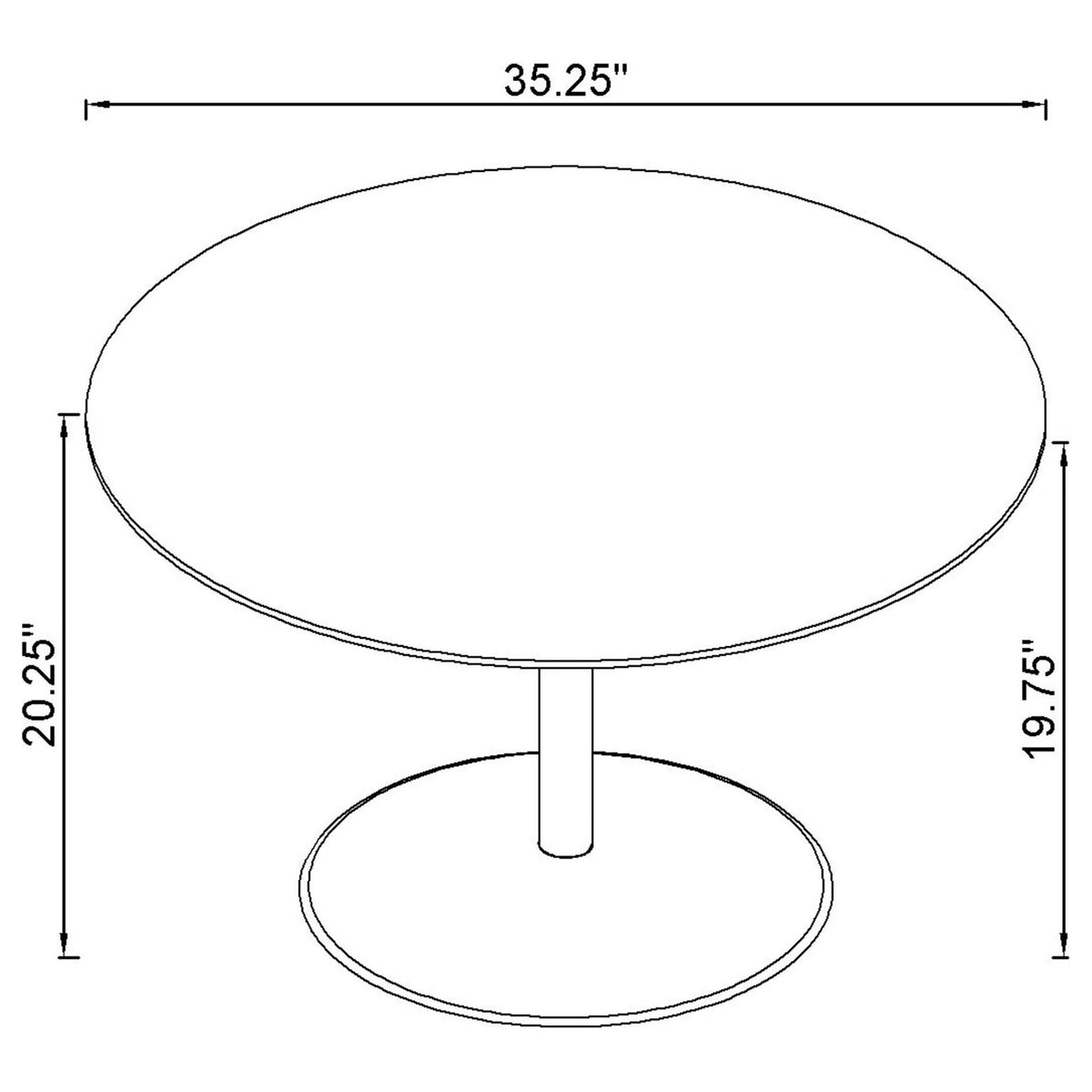 Turpin - 2 Piece Coffee Table Set - Black