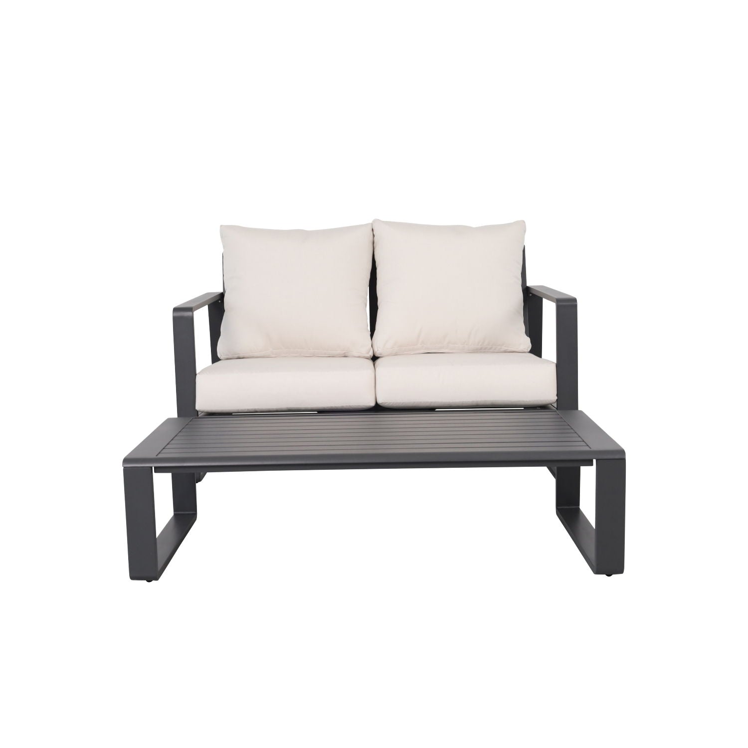 Sofa With Rectangular Coffee Table