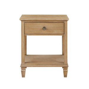 Victoria - Bedside Table With Drawer And Shelf
