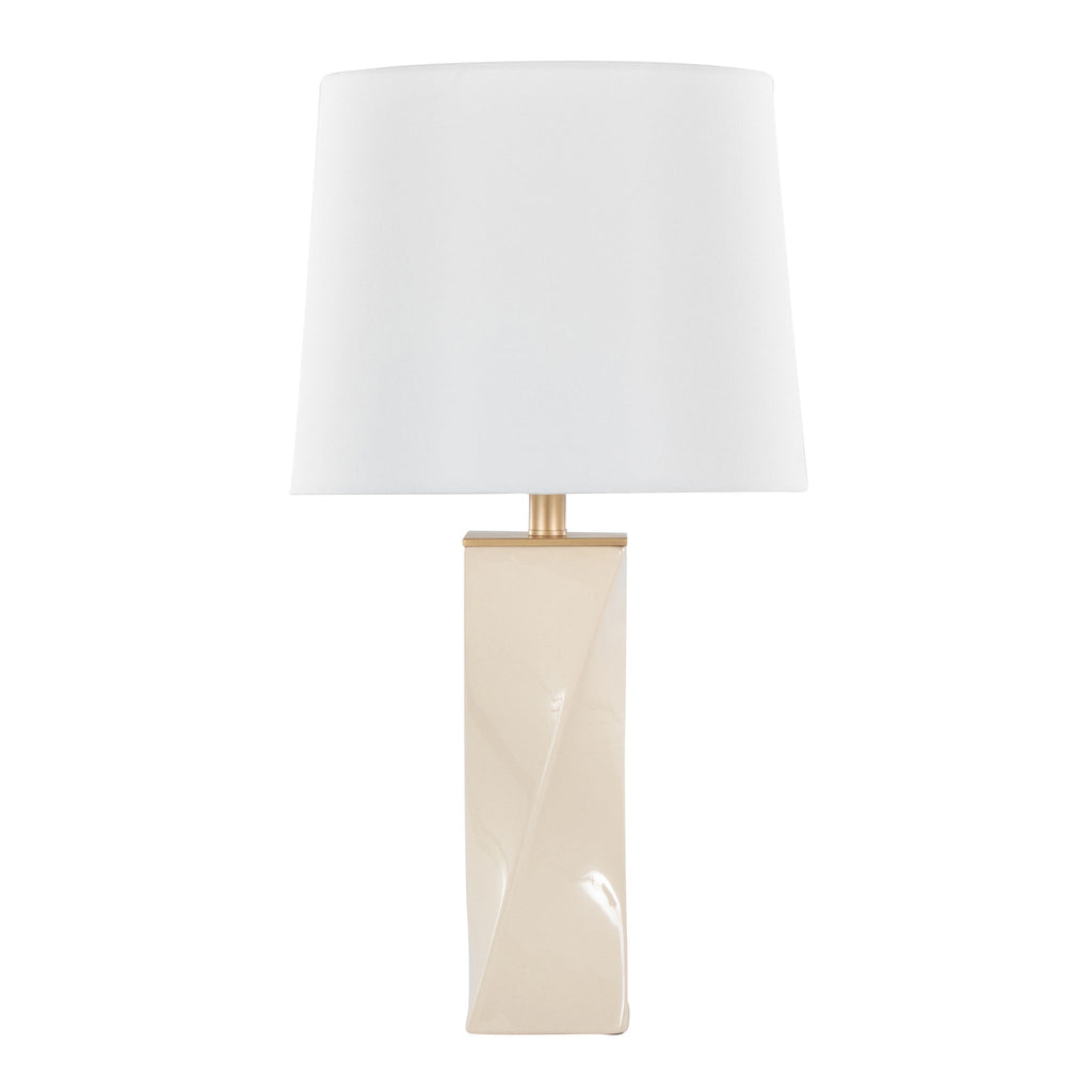 Curvo - Square Contemporary Table Lamp