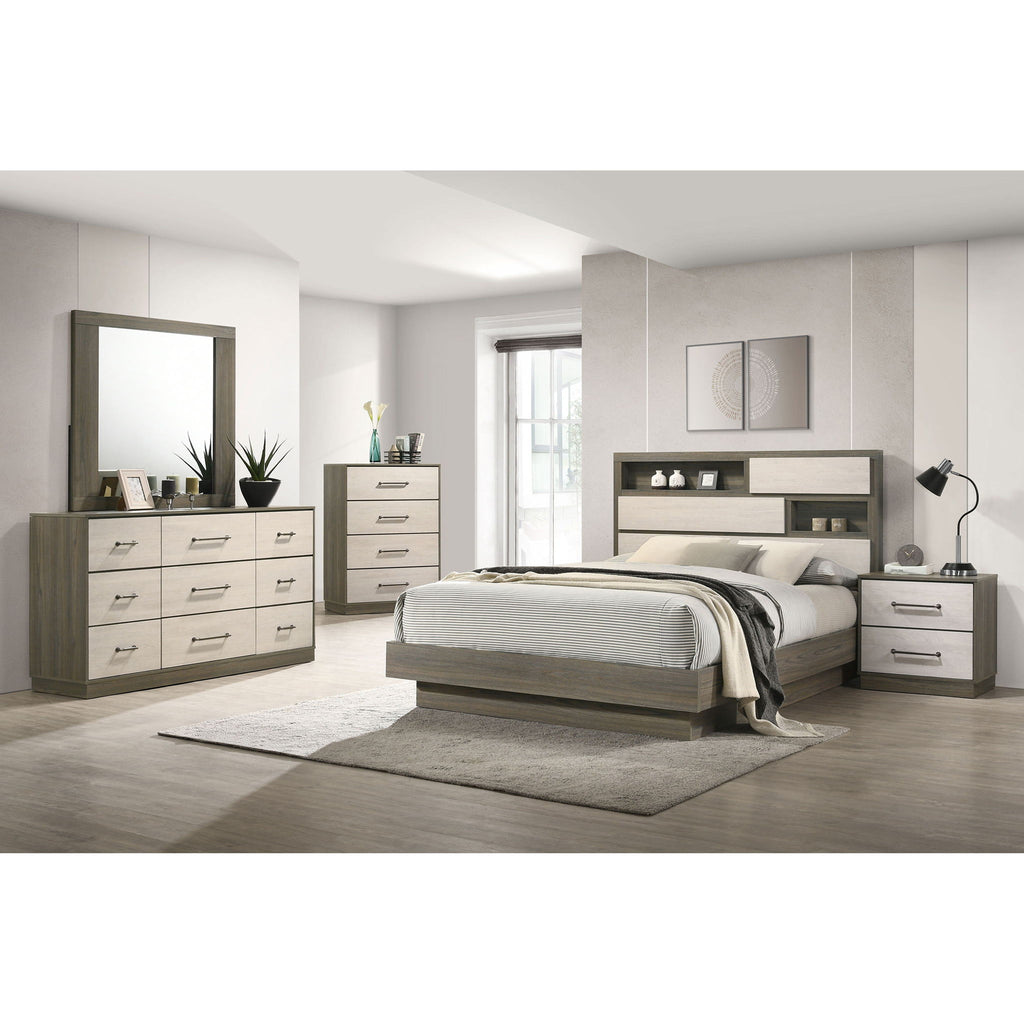 Edmondson - Bedroom Set With Bookcase Headboard