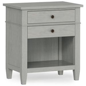 Carlton - Bedside Table - Gray
