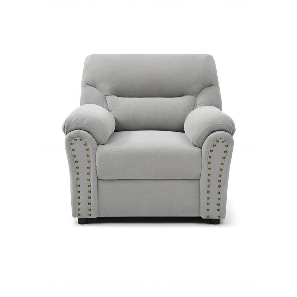 Hamilton - Chair With Hand Applied Nailhead Trim And Pillow Top Arm Cushions