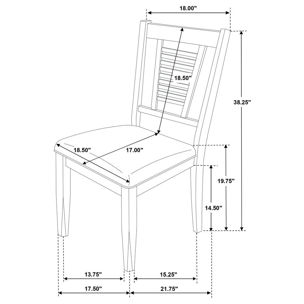 Pratto - Dining Side (Set of 2) - White