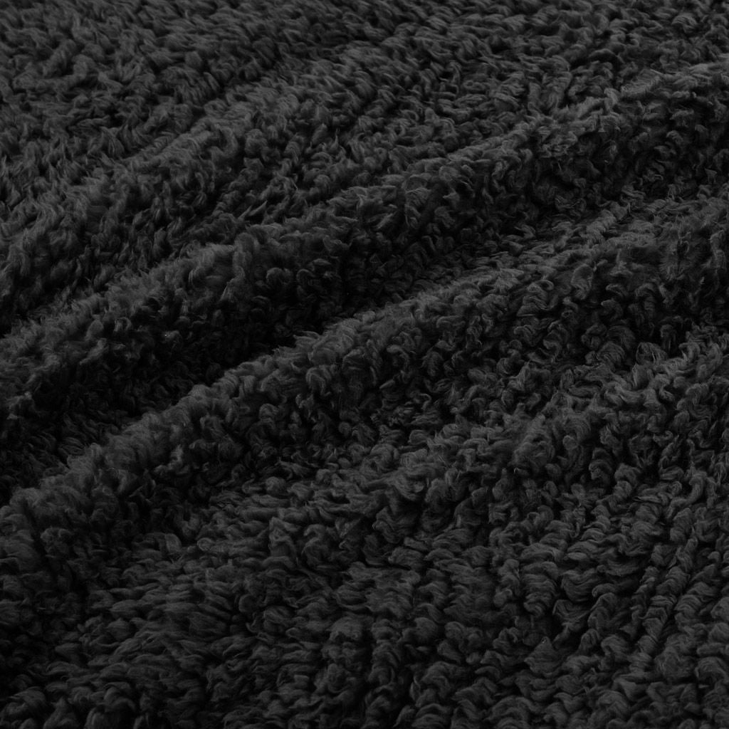 Burlington - Twin Berber Blanket - Black