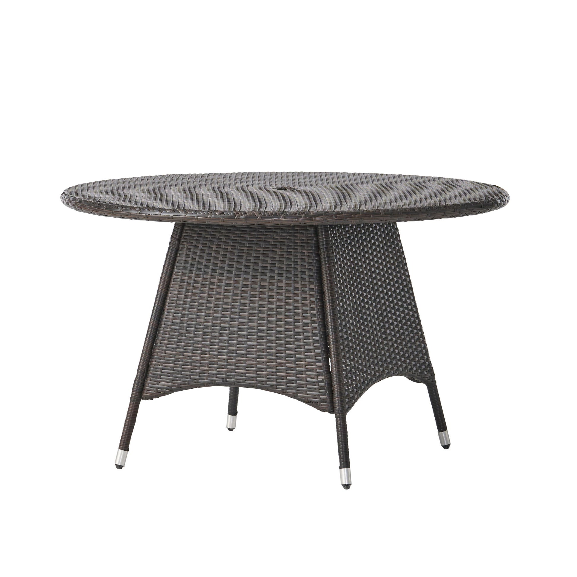 Corsica - Round Dining Table - Brown