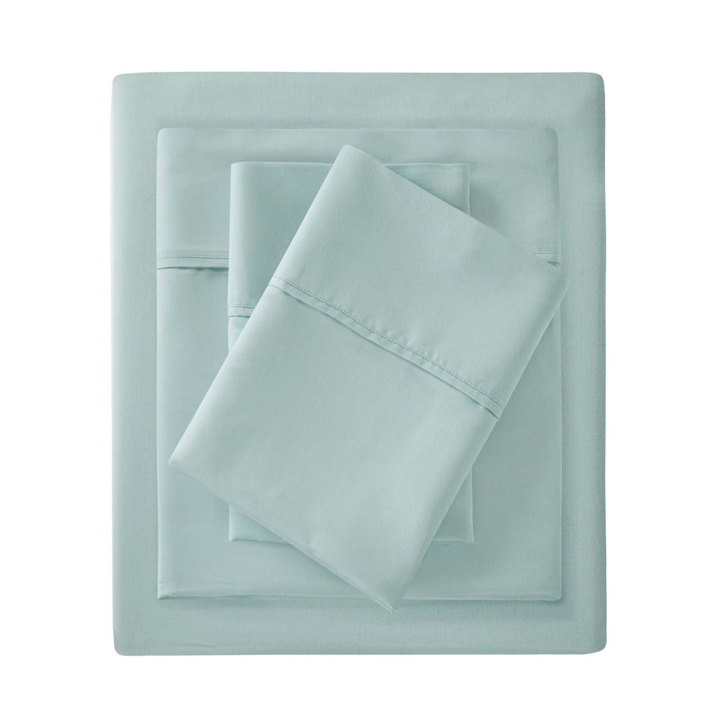 1500 Thread Count - King Blend Pillowcases (Set of 2) - Seafoam