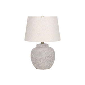 Lighting, Table Lamp, Concrete, Modern - Cream