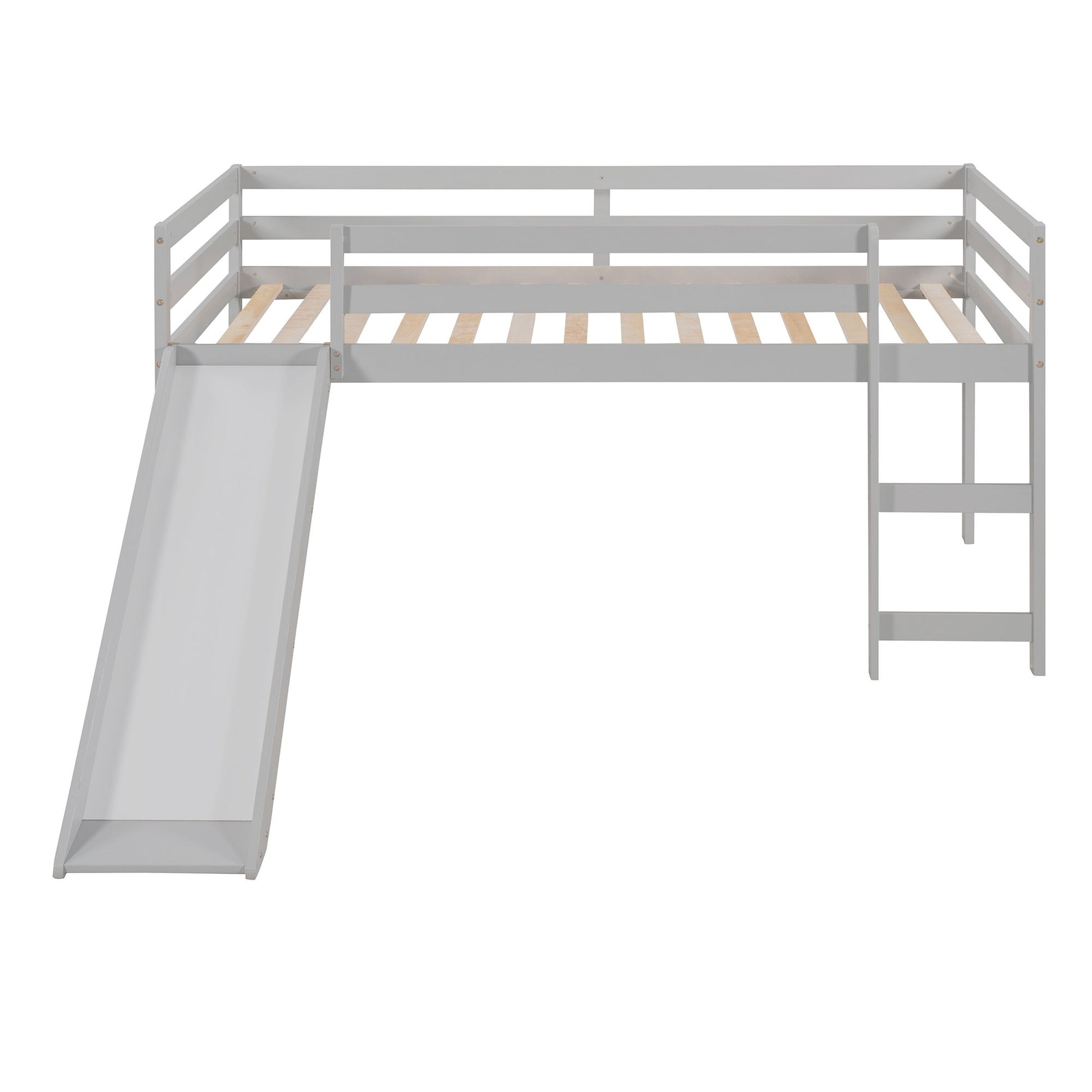 Loft Bed With Slide, Multifunctional Design