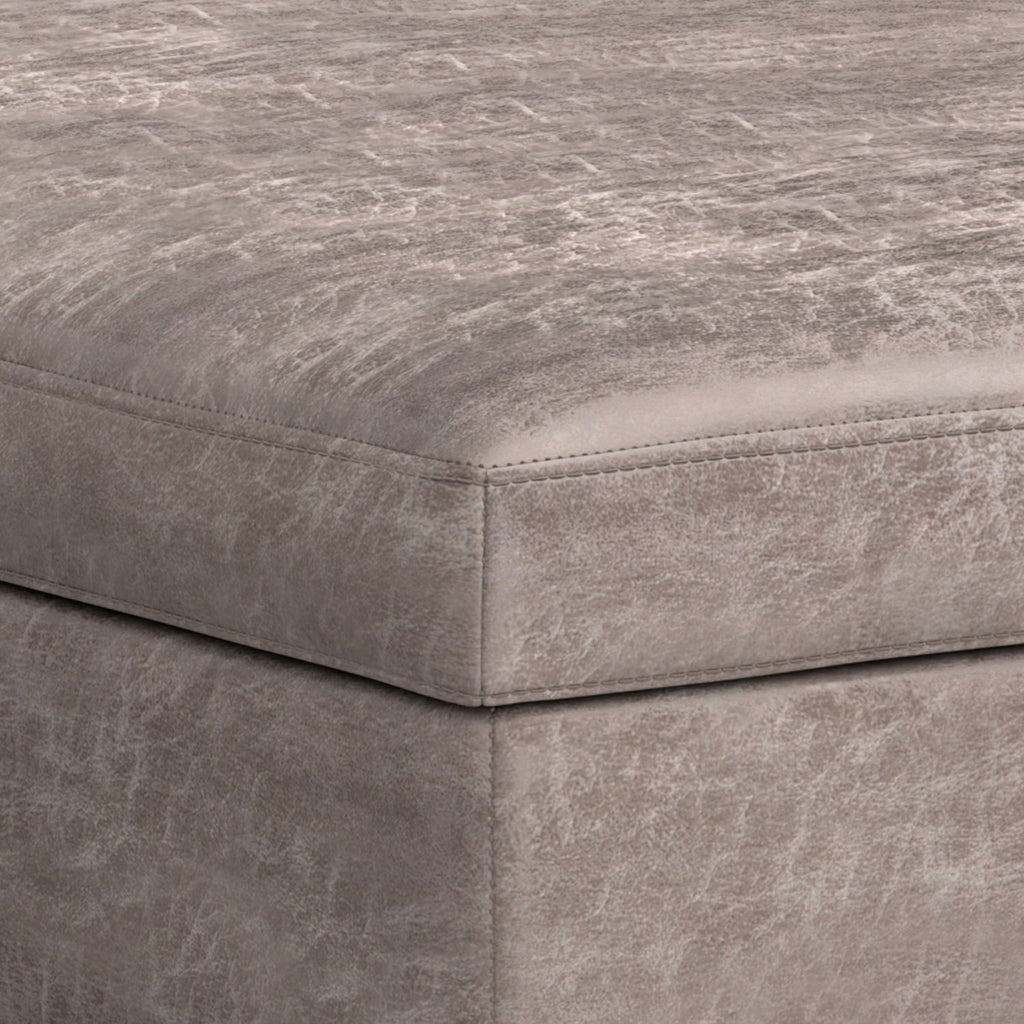 Owen - Multifunctional Square Coffee Table Storage Ottoman