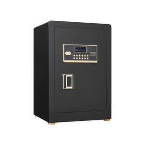 Security Electronic Home Safe With Digital Lock, Removable Shelf, Mute Function, Interior For Documents, Cash, Jewelry