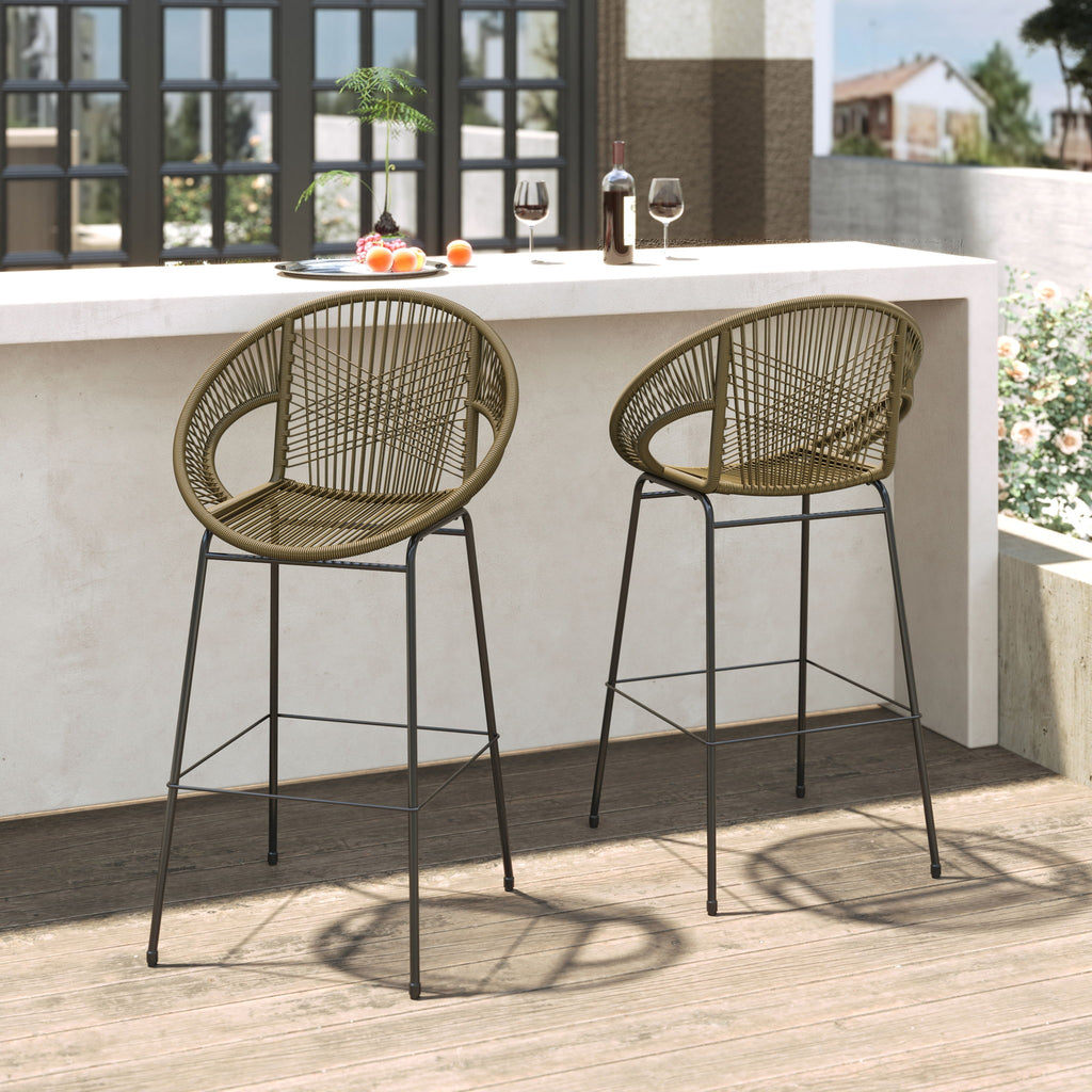 Ferrara - Outdoor Patio Barstool (Set of 2)