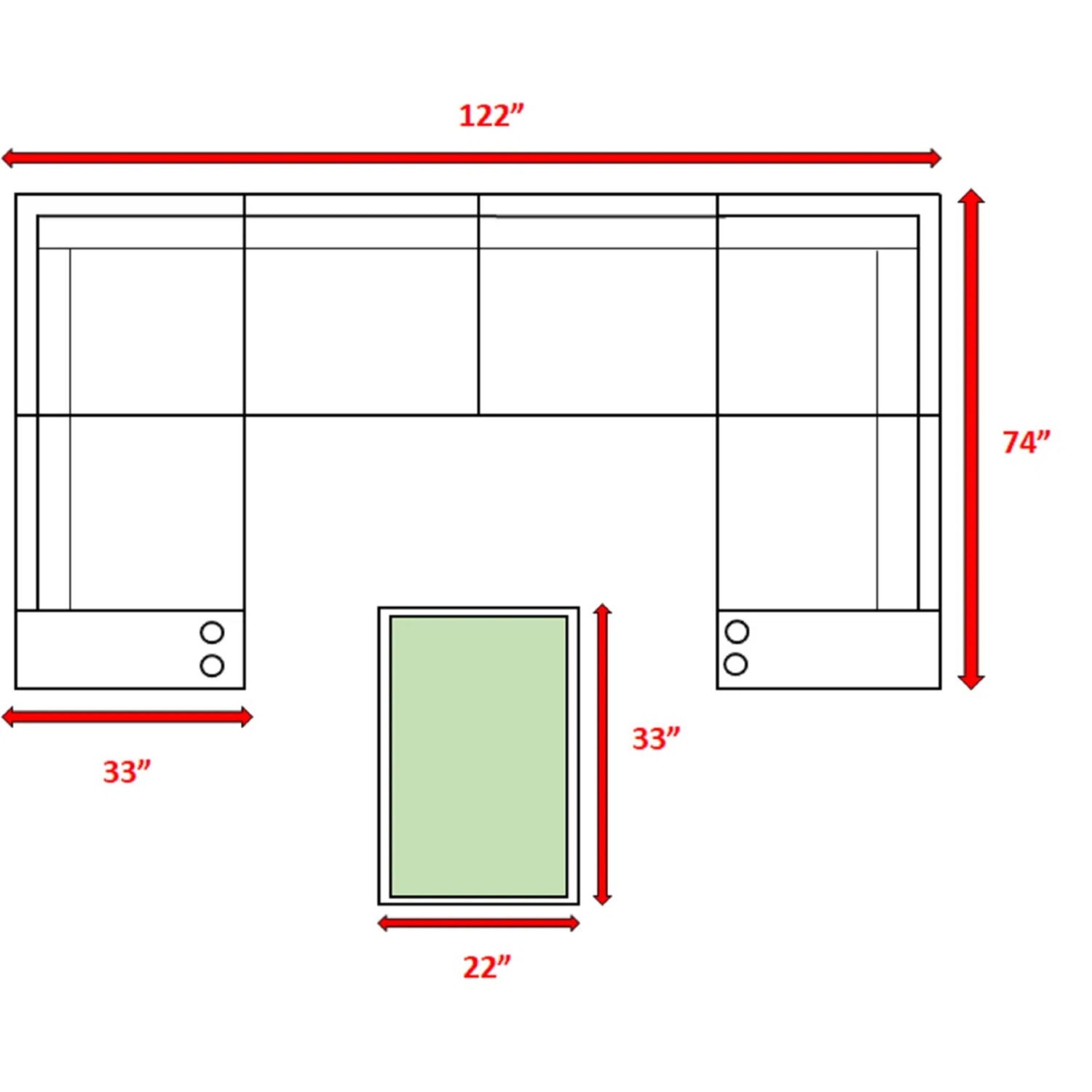 Stylish Wicker Patio Set Table