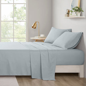 Twin All Season Wrinkle Free Sheet Set - Gray