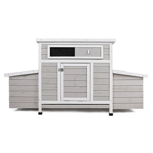 Large Chicken Coop Outdoor Hen House & Dual Nesting Boxes