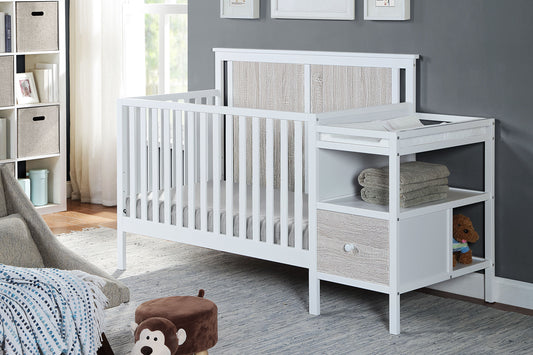 Connelly - 4-in-1 Crib and Changer Combo