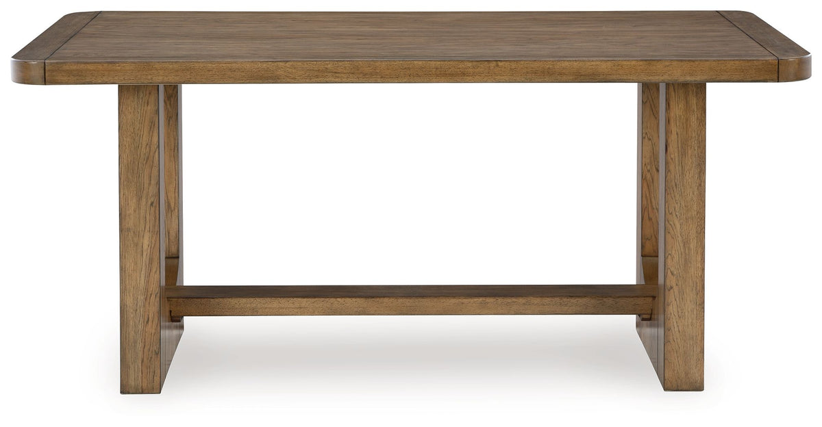 Cabalynn - Rectangular Dining Room Counter Table - Light Brown