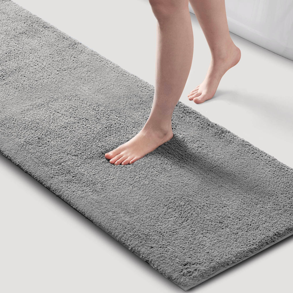 Marshmallow - 24" x 40" Bath Rug - Gray