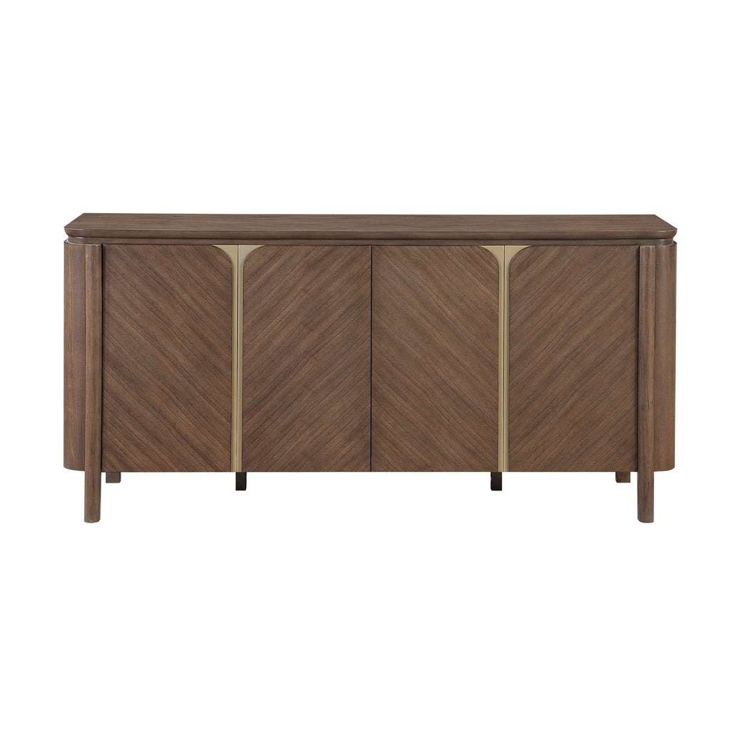 Ouida - Server - Brown / Gold