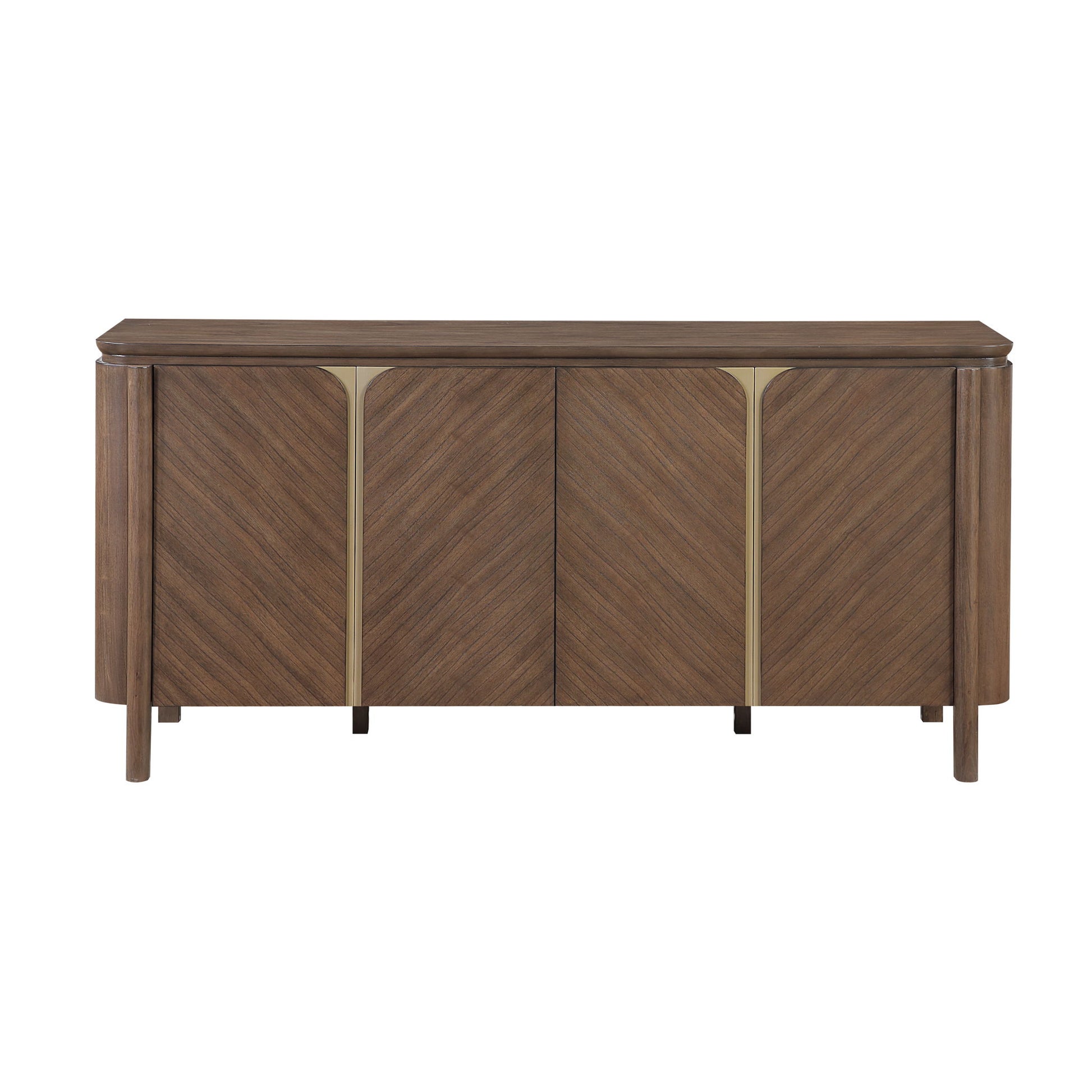 Ouida - Server - Brown / Gold