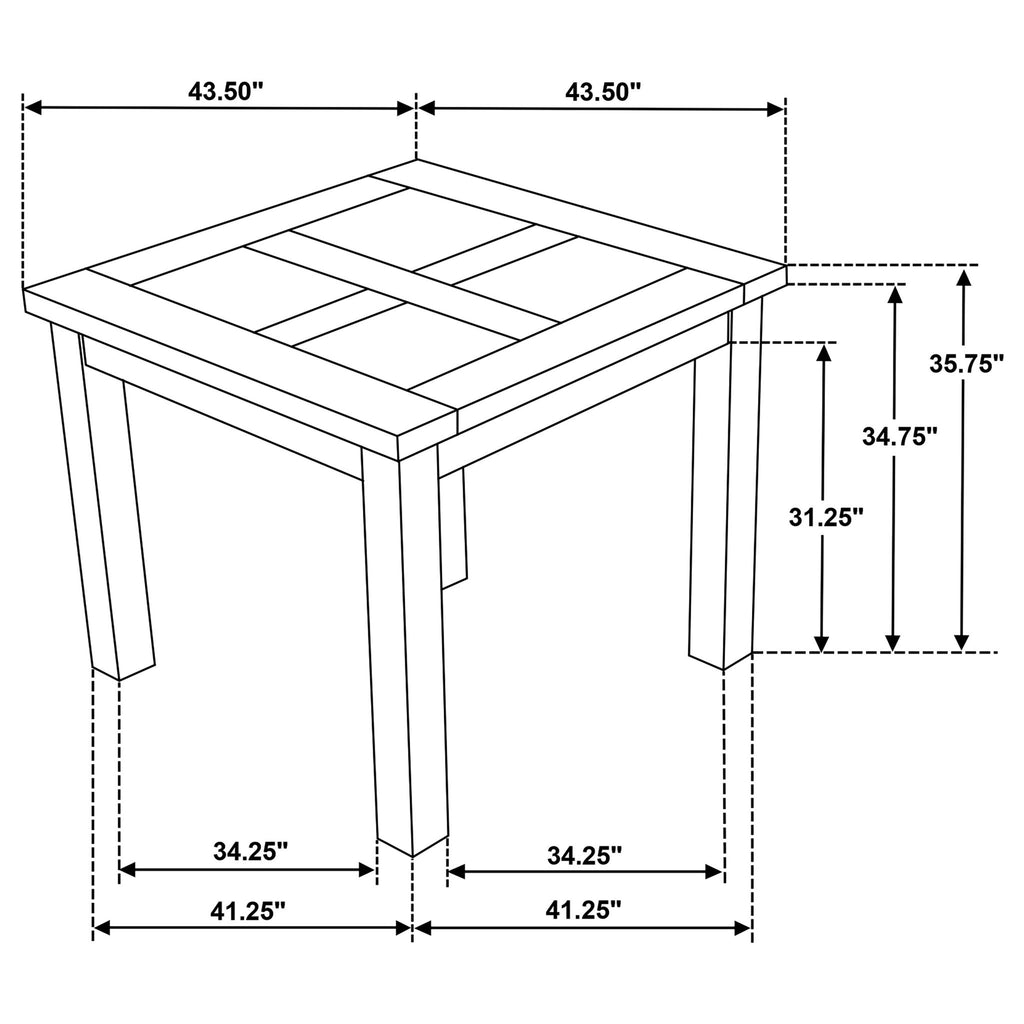 Cressley - Counter Height Dining Table - Light Oak