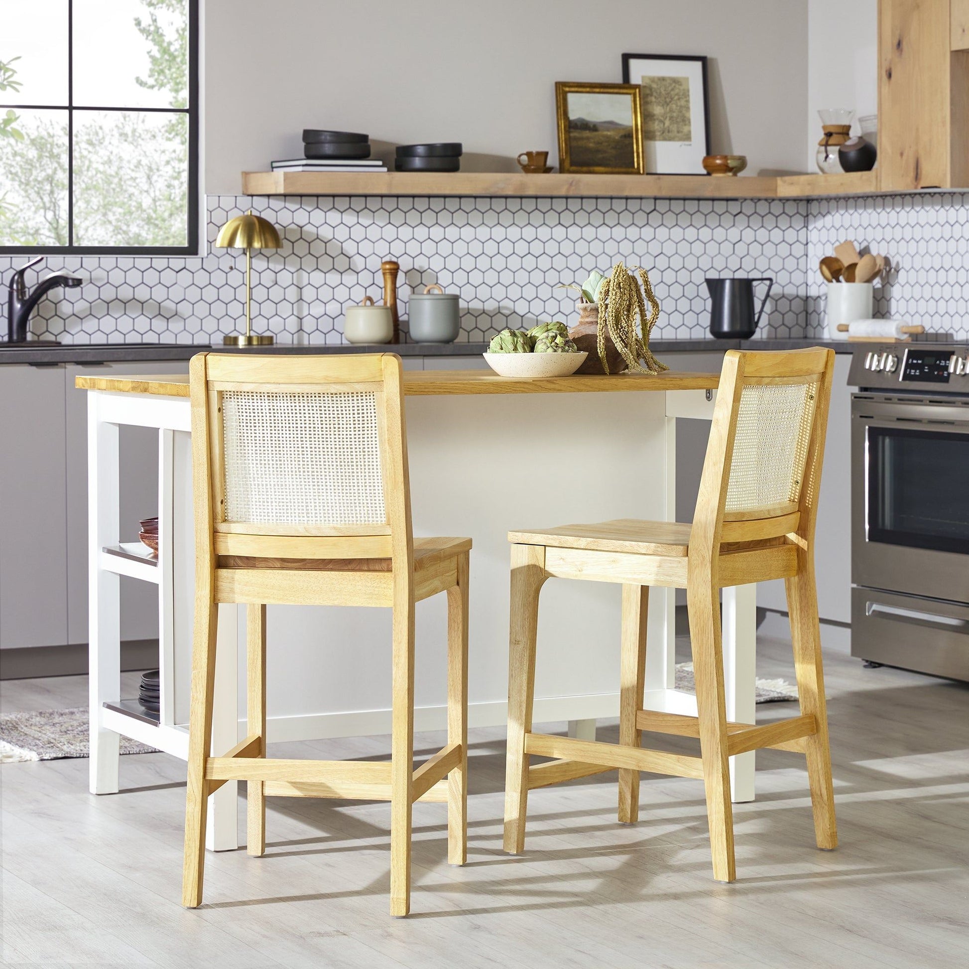 Counter Stool (Set of 2) - Natural