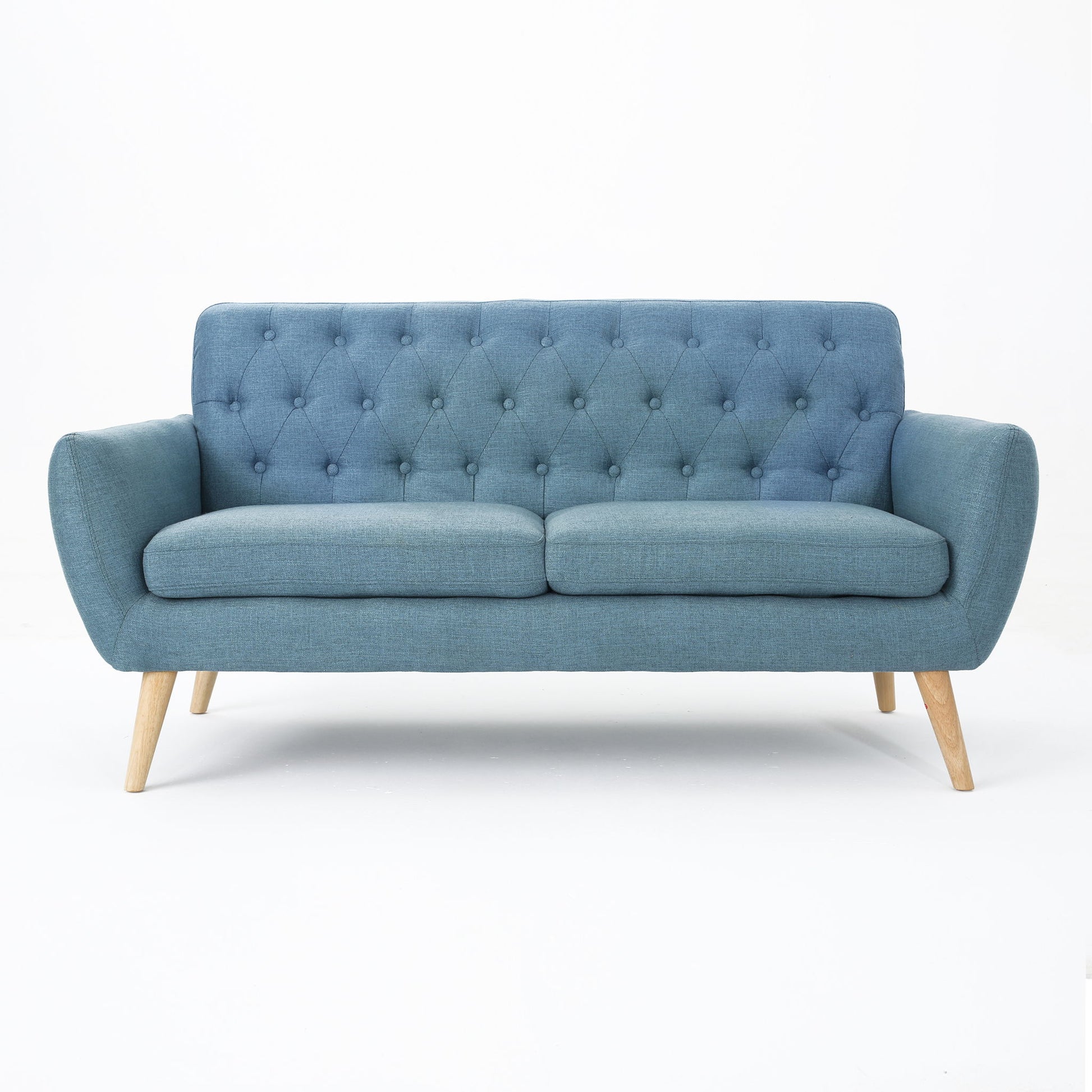 Mid - Century Tufted Loveseat