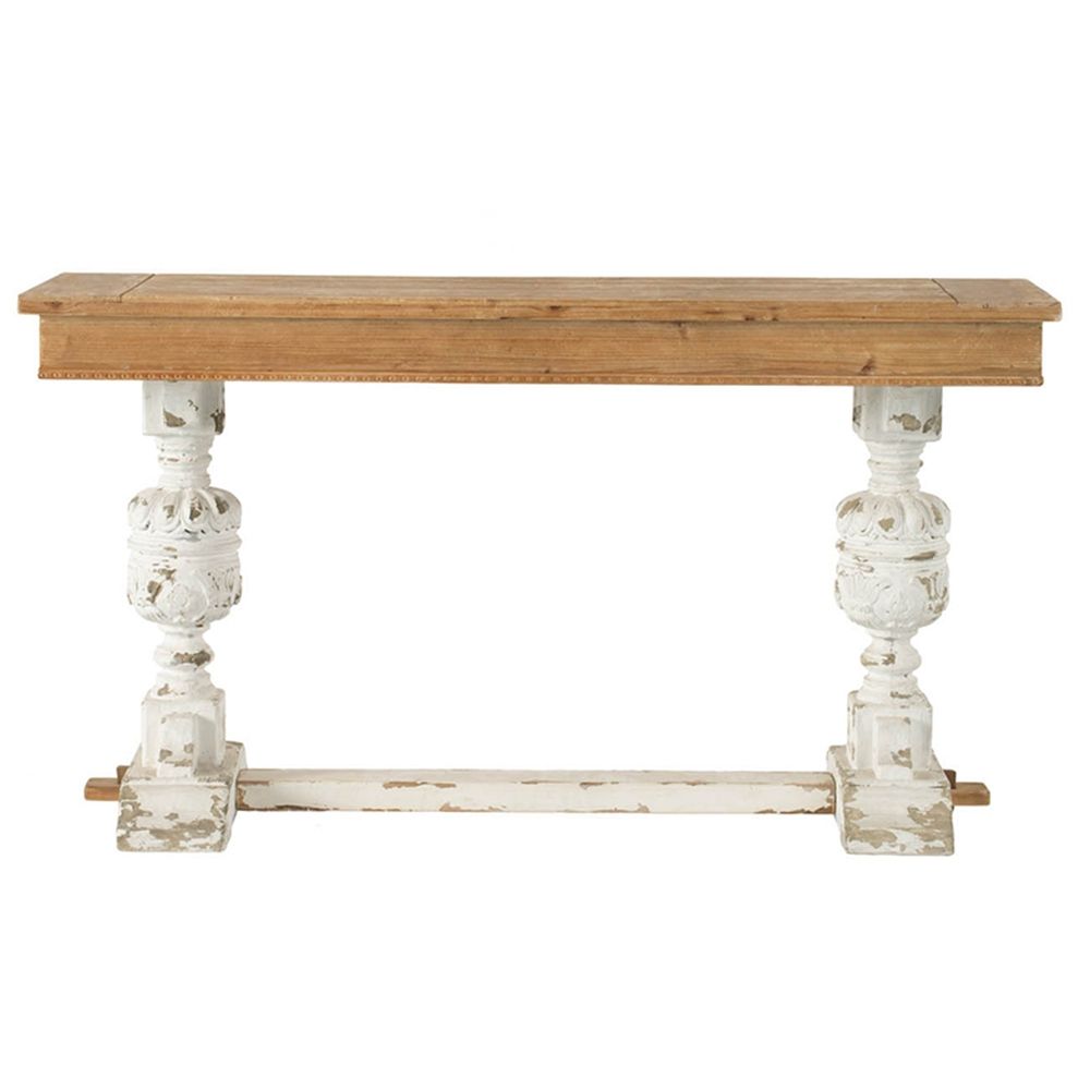 Alcott - Buffet Table - Brown / Antique White