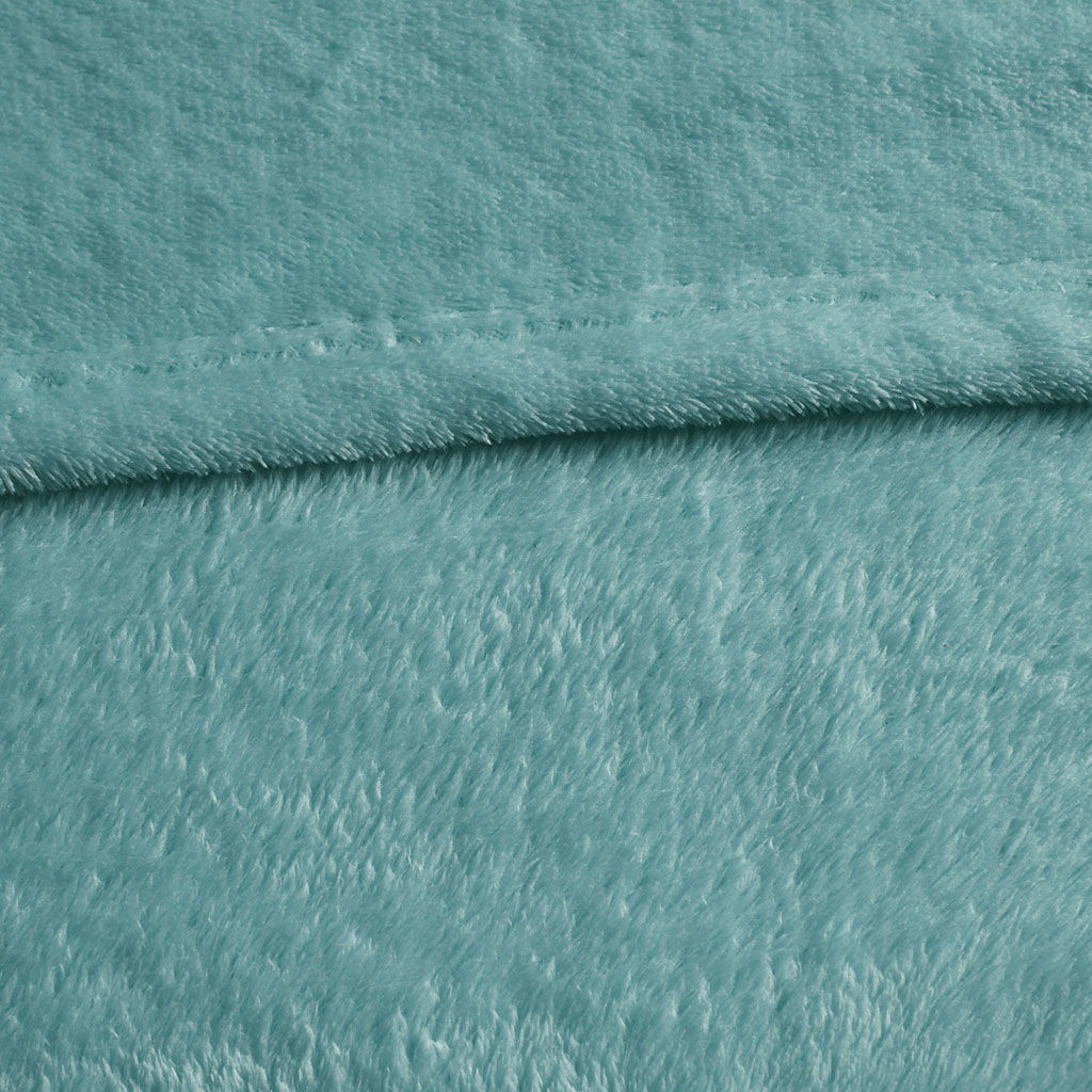 King Oversized Blanket - Aqua