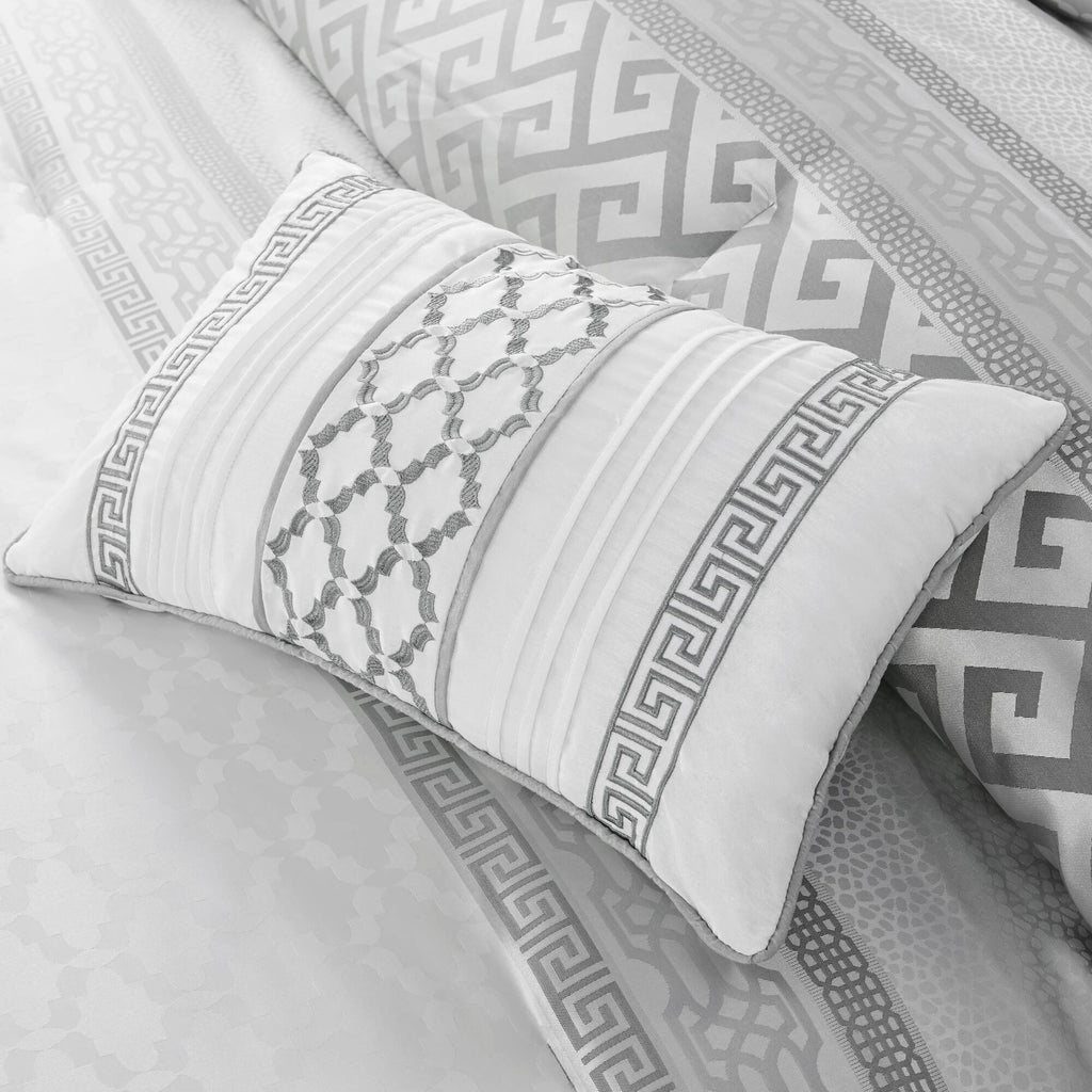 Bennett - King Piece Comforter (Set of 7) - Gray