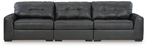 Brindley Pier - 3-Piece Sectional Sofa - Fog