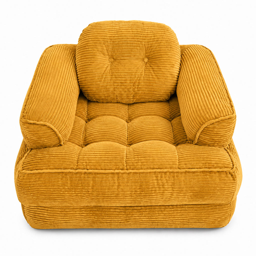Convertible 2 In 1 Armrest Sofa For Bedroom