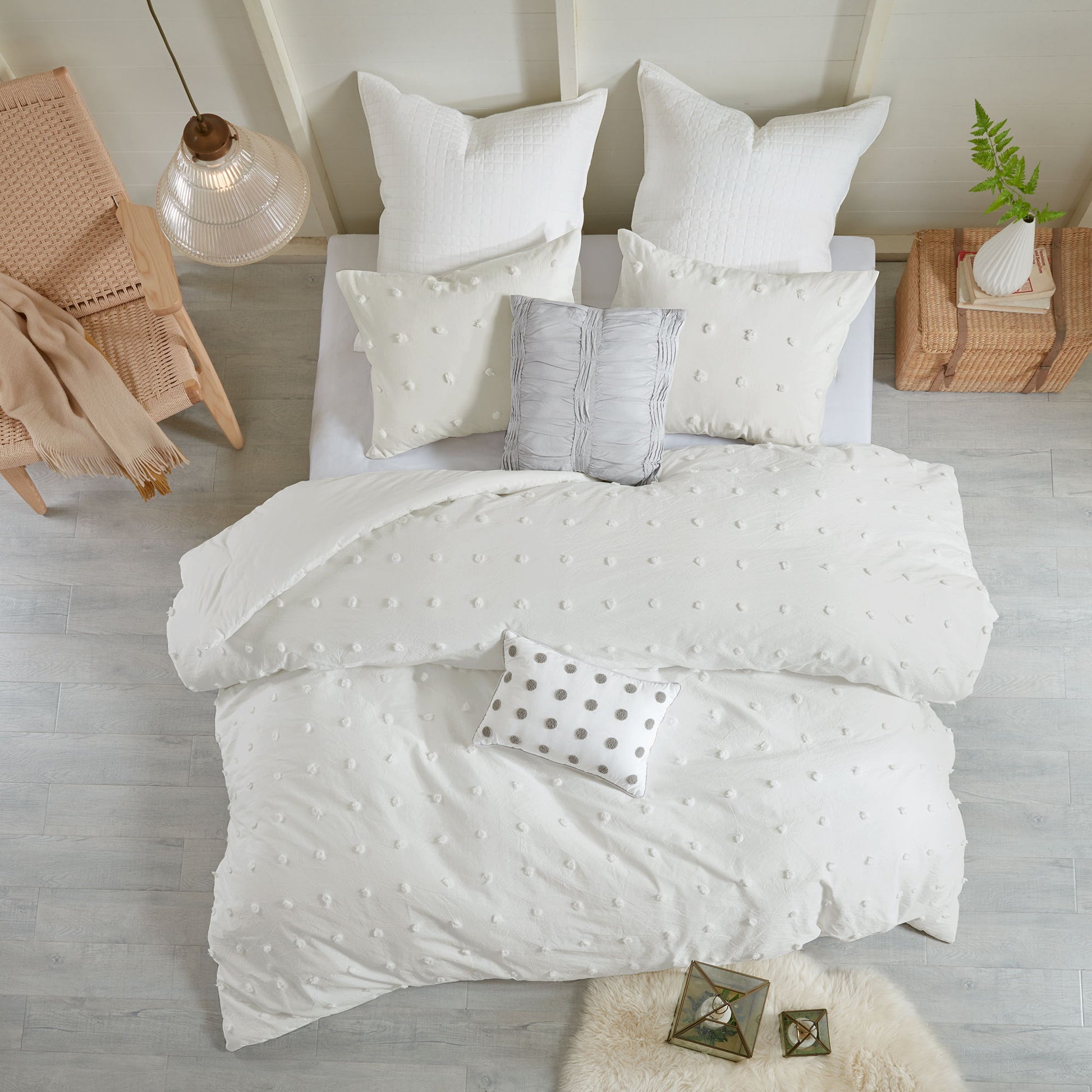 Brooklyn - Comforter Set - Ivory