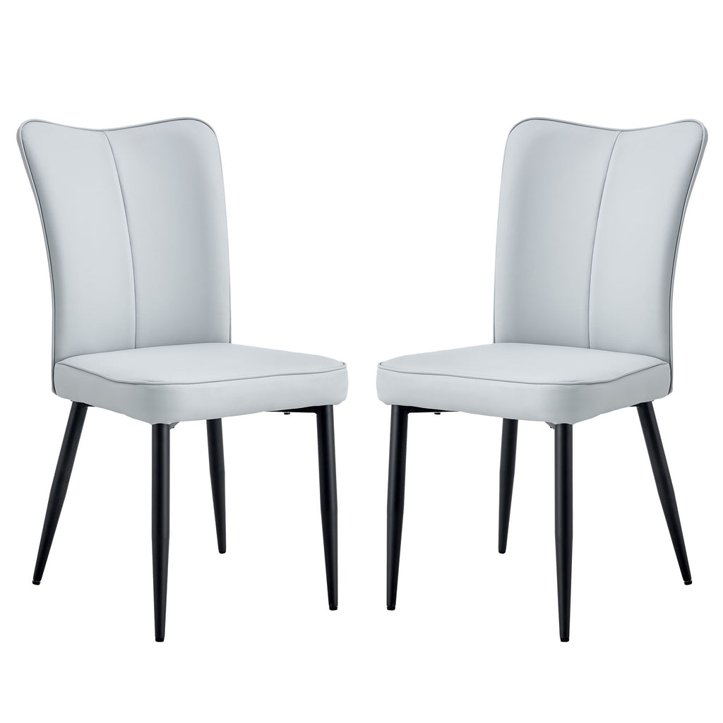 Modern Minimalist Dining Chairs (Set of 2)