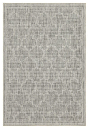 Sunshine - 5'3" X 7'3" Indoor & Outdoor Area Rug - Silver