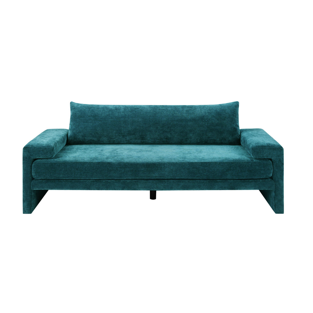 Upholstered 3 Seater Sofa With Wide Armrests