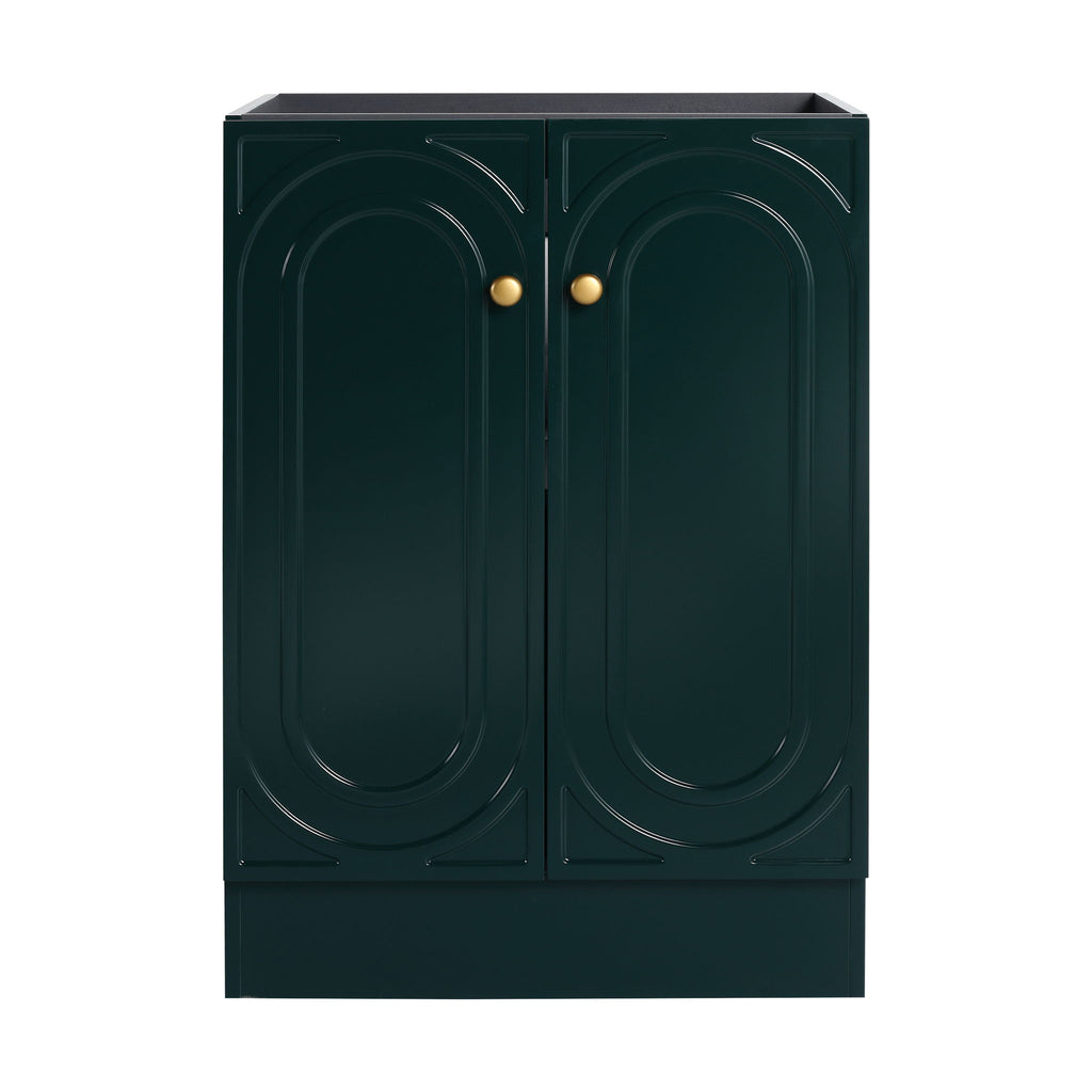 Modern Freestanding Bathroom Vanity With Soft Close Cabinet Doors