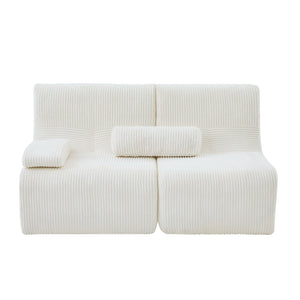 Modern Sectional Loveseat With Ergonomic Design