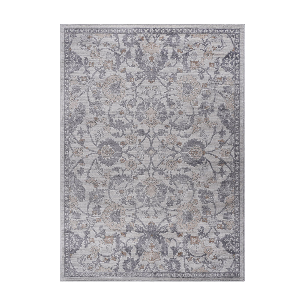 Marfi - 6' X 9' Oriental Area Rug - Sand / Ivory