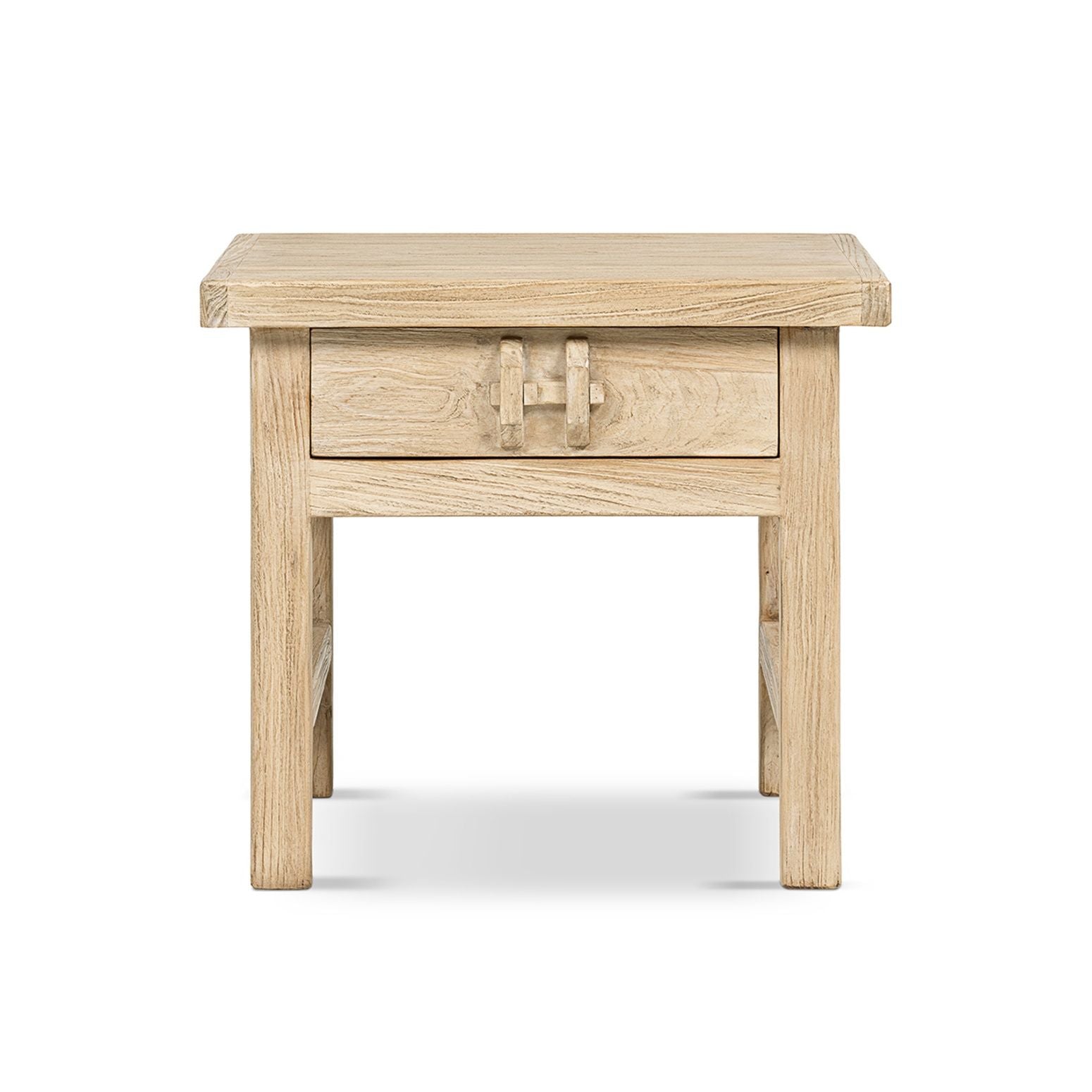 Rowan - Side Table With Drawer - Light Brown