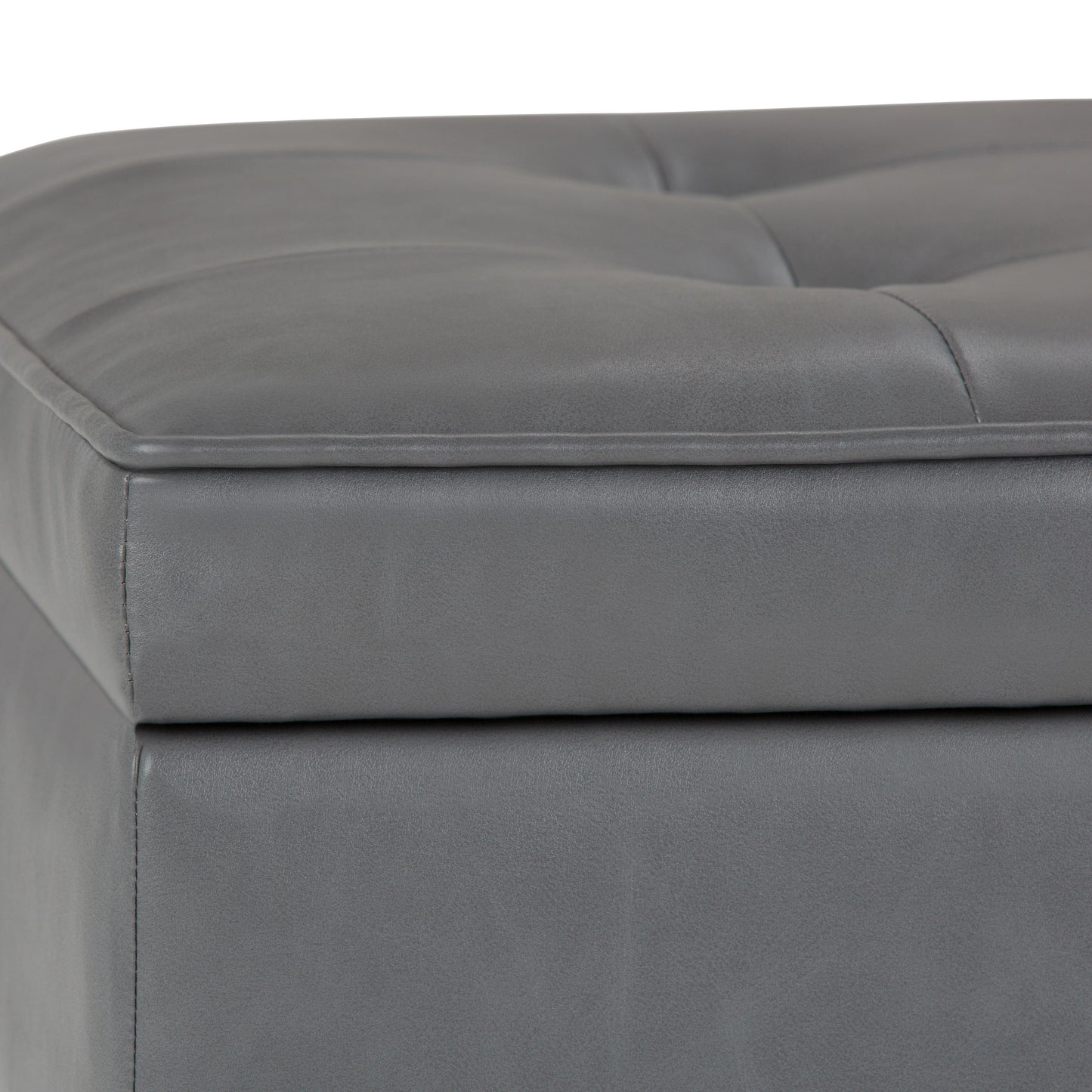 Cosmopolitan - Storage Ottoman Bench with Open Bottom